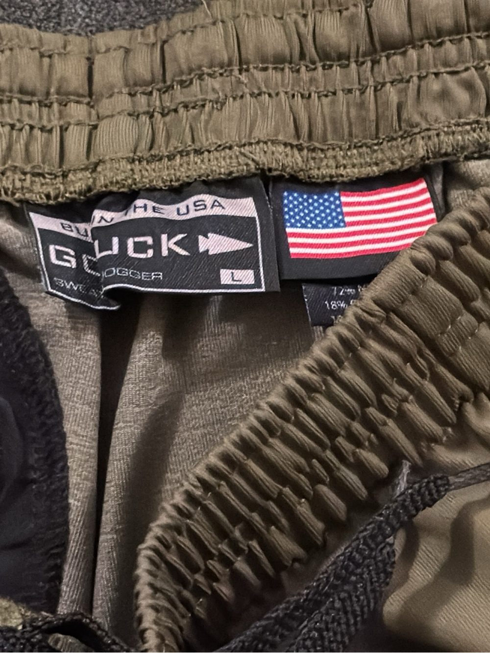 Goruck ColorRanger Green MEN’S AMERICAN TRAINING SWEATPANTS – Size nLarge -(NWOT - Picture 8 of 14